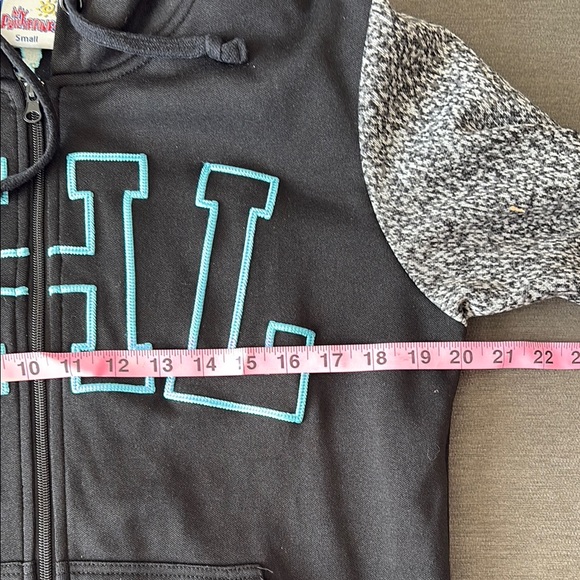 Black and Gray Kids Jacket - Picture 5 of 7